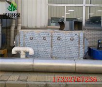 不锈钢uv光氧催化设备现场安装实例